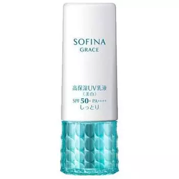 Sofina Grace Высокоувлажняющая УФ-эмульсия отбеливающая SPF50 Moist [Квази-лекарство] [Продукт]