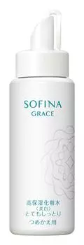 Sofina Grace Высокоувлажняющий лосьон, очень увлажняющий, сменный блок (беление) [Квазинаркотик]