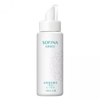 Sofina Grace Высокоувлажняющий отбеливающий лосьон, сменный блок [130 мл]