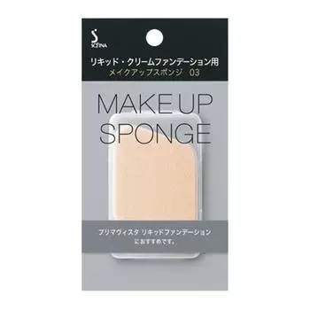 Sofina Liquid Cream Foundation Makeup Sponge 03 1 Pack