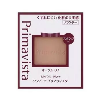 Sofina Primavista Makeup Powder Foundation UV Ocher 07 Сменный блок Нескользящая