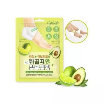SOFLISSE Only Heel Peeling Mask 18g Маска-пилинг для пяток
