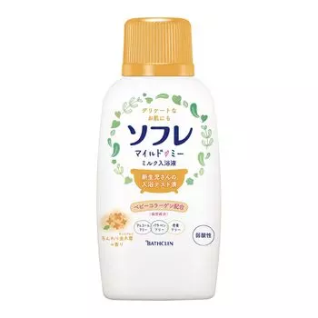 Sofre Mild Me Milk Bath Soft Osmanthus 720 мл 12 Bath Clean Liquid Тип Жидкое молочко для ванны, Аромат, (приблизительно. порции)