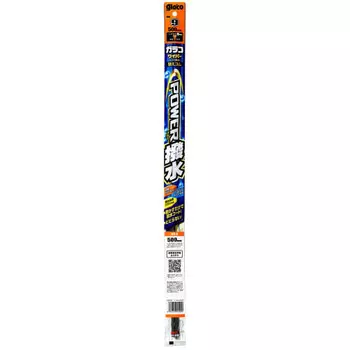 Soft 99 (SOFT99) glaco (Glaco) wiper replacement rubber Glaco wiper power water repellent NO.9 Automotive water repellent wiper length 500mm rubber wi