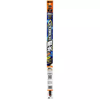 Soft 99 (SOFT99) glaco (Glaco) wiper replacement rubber Glaco wiper power water repellent NO.16 Water repellent wiper for automobiles Length 400mm Rub