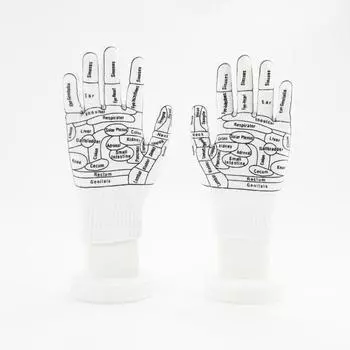 Мягкие перчатки для акупрессуры и рефлексотерапии, перчатки для спа-рефлексотерапии для женщин и мужчин