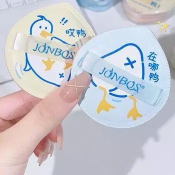 Soft Air Cushion Powder Puff Water Drop Cushion Puff Portable Make Up Sponge Women синий