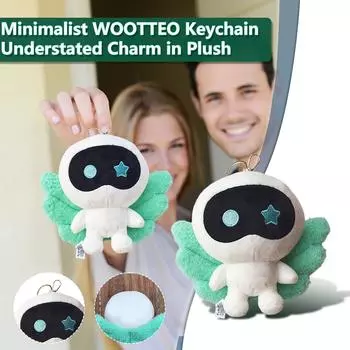 Soft And Cute Pendant Cute Wind Keychain Girl Heart Plush Doll Trendy Cartoon Pendant One Size