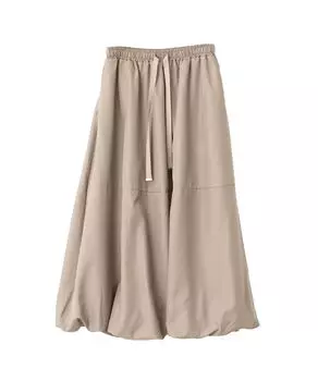 Soft and Light Balloon Skirt M Beige [And It] Women s бежевый