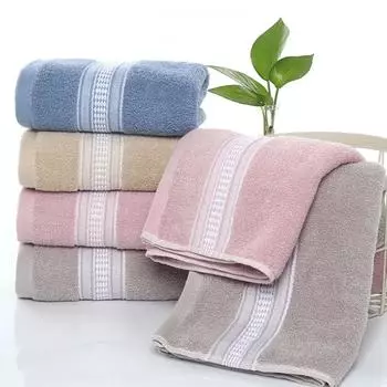 Soft and thick absorbent towel, suitable for washing and bathing in children and adults homes 13*28.74inch/33*73cm кофейный