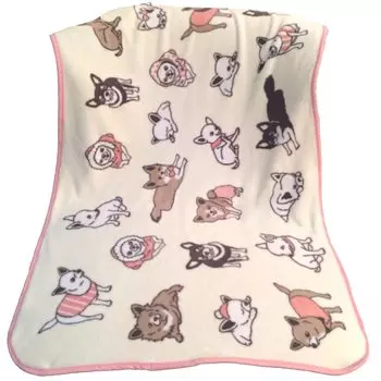 Soft Blanket Lap Cute Dog Goods Miscellaneous Micro Fleece (Chihuahua)