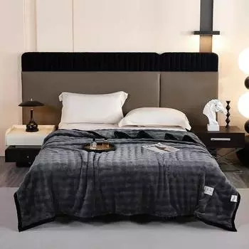 Soft Blankets Fluffy for Bed Cute Bubble Thick Throw Warm Winter Blanket Queen Size White Rabbit Plush Comfortable Sofa Blanket 100x150cm 1pcs