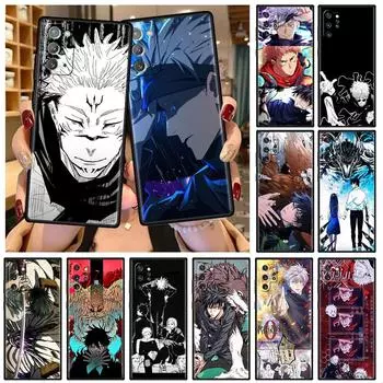 Мягкий чехол для Samsung Galaxy Note 20 Ultra 10 Plus Lite A50 A70 A20 A40 A20e 9 8 A60 A10e Funda Phone Cover Jujutsu Kaisen Shell Samsung Note 8