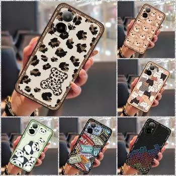 Soft case Full wrap Phone Case For Realme C67 4G/Realme12 Lite TPU Waterproof Back Cover Cute Cartoon Fashion Design Realme C67 4G/Realme12 Li