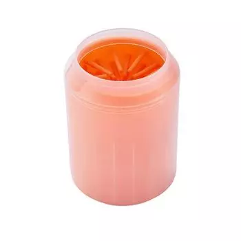 Soft Dog Paw Cleaner Cup Detachable Paw Clean Brush Practical Pet Foot Washing Cup Travel S