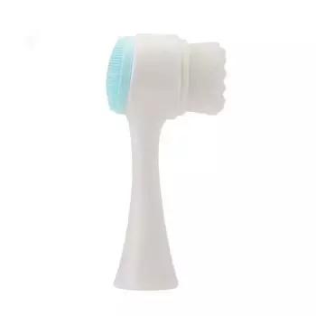 Soft Exfoliating Facial Brush Double Sided Facial Face Scrubber Brush Beauty Tools