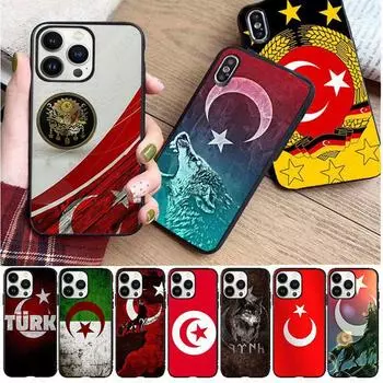 soft funda Flag of Istanbul Turkey wolf Phone Cover For iphone 14pro 11pro 12 13pro max 5 6s xs 7 8plus SE xr 12mini Coque Cases Iphone 5 5S