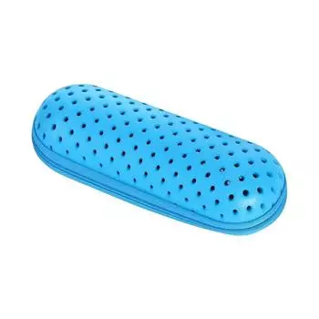 Soft Glasses Box EVA Reading Eyewear Case Glasses Holder Myopia Glasses Case Students светло-синий