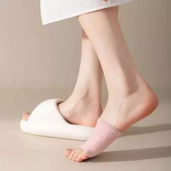 Soft Half Feet Socks Elastic Toe Socks Casual Forefoot Socks Men белый