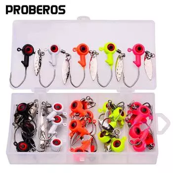 Мягкий крючок для защиты от насекомых, антивибрационный, нижний, дорожный, подводный крючок 1,4 г 1,6 г 3 г, рыболовный крючок, 25 шт./коробка 1.4g (25 pieces/box)