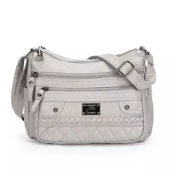 Soft Leather Bag Women s Shoulder Bag Mother Bag Crossbody Bag