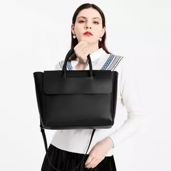 Soft Leather Bags, Women s Bags, High-quality Leather Large-capacity Handbags for Spring and Summer, and Retro Commuter Single-shoulder Bags 29.5*11*20.5CM коричневый