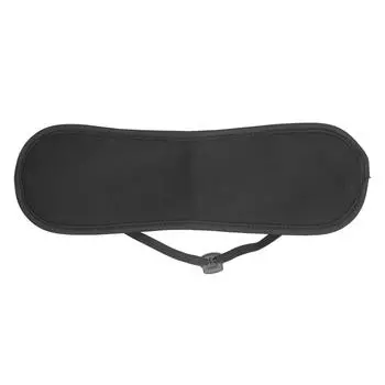 Soft Neck Castor Oil Wrap Flexible Adjustable Reusable Soreness Relief Castor Oil Pack for Sleep чёрный