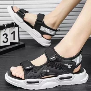 Soft Non-slip Male Shoe Outdoor Men s Sandal Expensives Buy Summer 2024 Daily Use Casual Open Toe Luxury H Designer Color Styles 38
