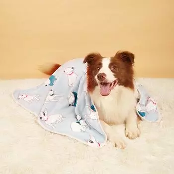 Мягкие одеяла для домашних животных для маленьких и больших собак, зимние теплые одеяла для собак, кошек, автомобилей, диванов, ковриков, милых простыней, удобных подушек, товаров для домашних животных 40x60cm