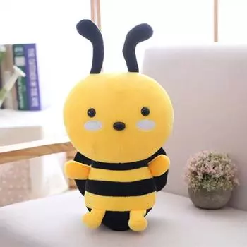 Soft Pillow Children Gift Insect Plush Toy Little Bee Plush Toys Insect Doll Little Bee Plush Doll 20cm