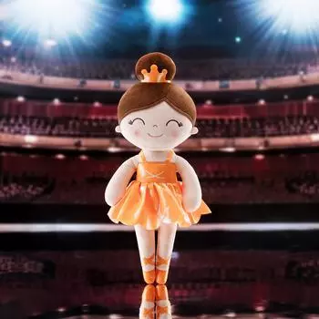 Soft Plush Doll Symphony Mist Gold Ballerina Girl Dream Girl Doll Children Cloth Toy Birthday Gift Orange оранжевый