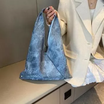 Мягкая сумка через плечо из искусственной кожи для женщин, повседневные сумки, внутреннее отделение, большая вместимость, сплошной открытый карман, высокое качество