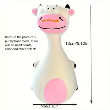 Soft Rubber Chewy Toys Four Styles Squeaky Interactive Throwing Games Cute And Fun Suitable For Small And Medium Sized Dogs