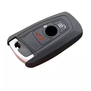 Мягкий силиконовый брелок для ключей автомобиля, защитный чехол для BMW X3 GT5 серый