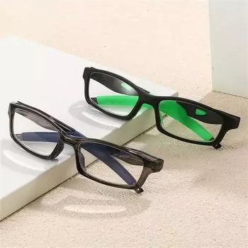 Мягкие силиконовые очки для пресбиопии, сверхлегкие очки высокой четкости, очки для чтения в оправе из ПК, женские очки Strength 1.00