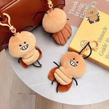 Soft Stuffed Animal Keychain Sound Keyboard Mechanical Keyboard Pendant Festival Party Decor Style B