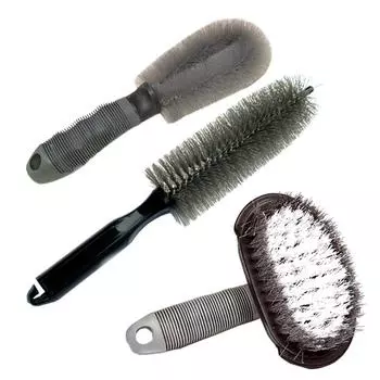 Soft Tire and Wheel Cleaning Brush Kit