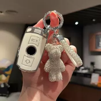 Мягкий чехол для смарт-ключа автомобиля из ТПУ, защитная оболочка для BMW 1 3 5 6 серии Z4 E60 E61 E70 E81 E87 E90 E91 E92 X1 X3 X5 X6 M3 M5