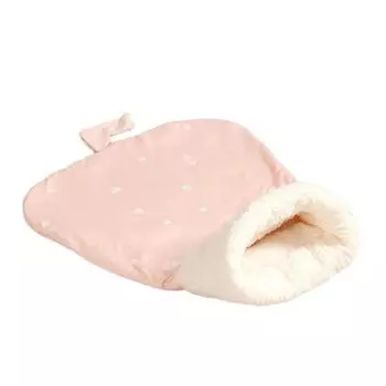 Soft Winter Pet Nest Warm Cat Bed Tunnel Pet House Cat Sleeping Bag Puppy Style 1