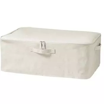 Софтбокс MUJI большой Ширина 59 x Глубина 39 x Высота 23 см Чехол для костюма из полиэстера и льна 12403531