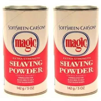 SoftSinCarson Magic Shaving Powder Extra Strength, 142g, 2 pieces