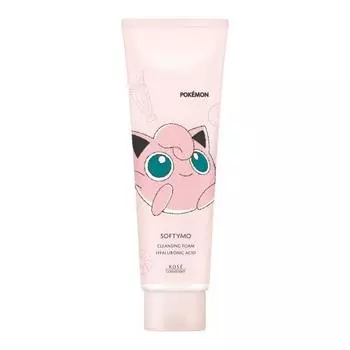 Softymo Cleansing Wash Hyaluronic Acid Pokemon Design 190g Makeup Remover + Face Wash