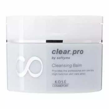 Softymo KOSE Clear Pro Очищающий бальзам Высокофункциональный уход за кожей Очищение Прозрачность Поры Стягивание Тусклость Жесткость Увлажнение Влажный Расслабление