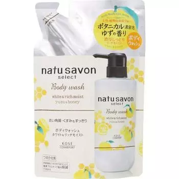 Softymo Natursavon Softymo Natusavon Select White Body Wash Rich Moist Yuzu Honey Refill 360 мл