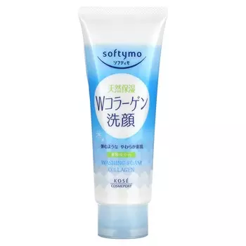 Softymo, Пенка для очищения лица, коллаген, 5,3 унции (150 г)