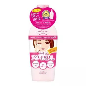 Softymo Super Point Makeup Remover 230 мл Средство для снятия макияжа с глаз и рта 1 черная заглушка для носа черная (включает в себя пакет)