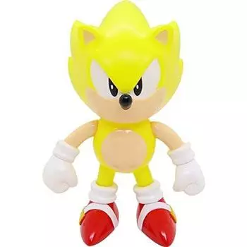 SOFVIPS Супер Соник мягкая виниловая окрашенная готовая фигурка