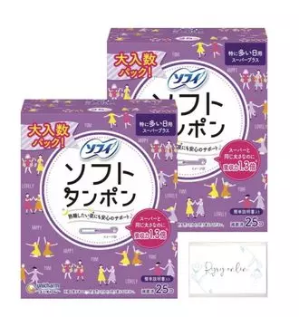 Sofy Soft Tampons Super специально для ежедневного использования в больших 25 с бонусом Plus, количество, тампоны, набор из 2 шт., (Уничарм)