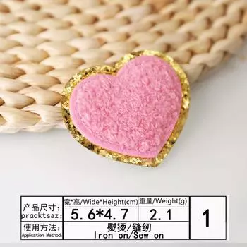 Согласно вышивке, наклейка на ткань для вышивки, компьютерная вышивка, полотенце, вышивка, смайлик, любовь, серия, одежда, украшение, нашивка, наклейка 1#