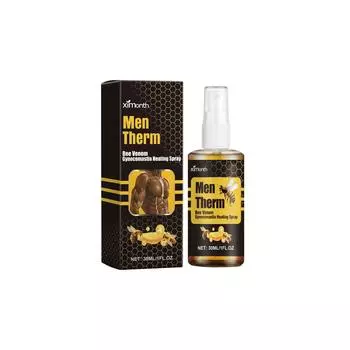 Согревающий спрей от гинекомастии, Best Men Bee Spray, Мужское масло, Мужское пчелиное масло, Подтягивающий спрей от гинекомастии для мужчин 30 мл One Size
